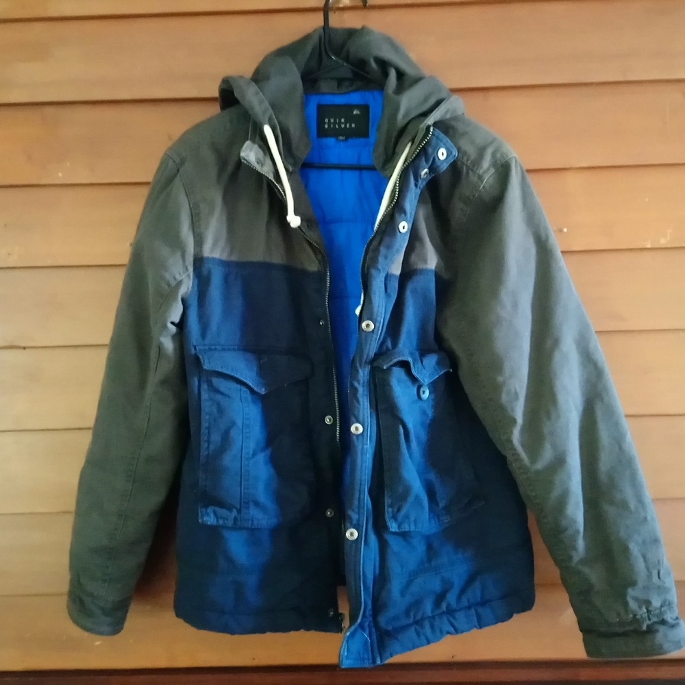Lined winter coat ski jacket